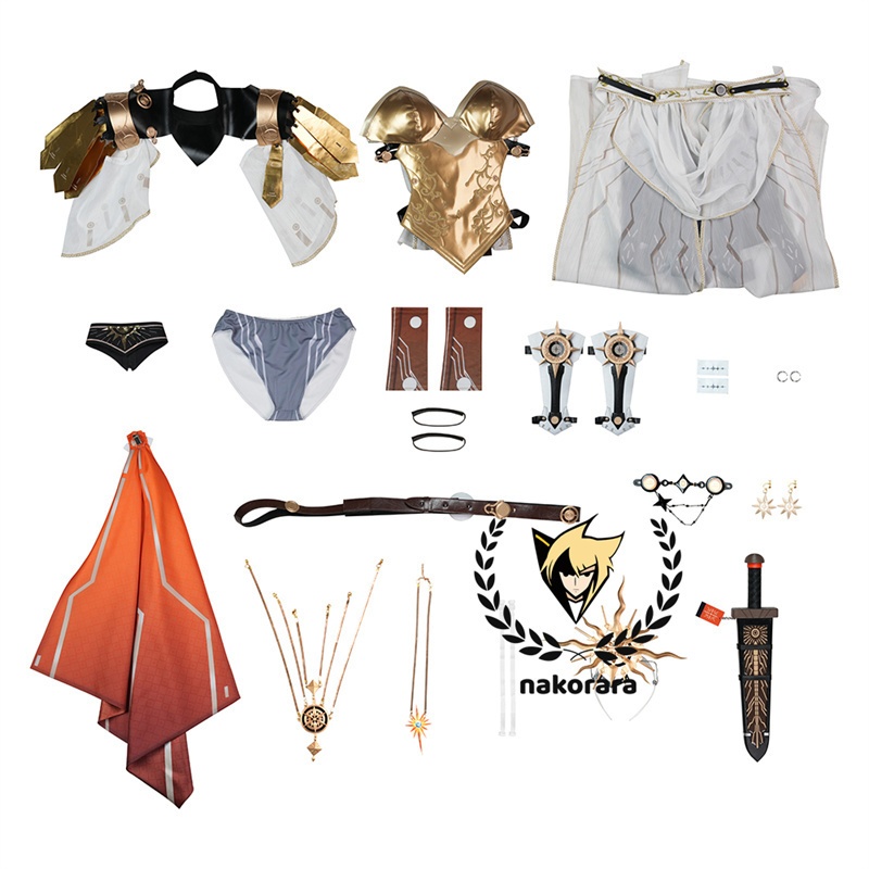 Nakorara 鳴潮 オーガスタ コスチューム コスプレ衣装 剣+王冠別途追加対応 初心者ガチャ
