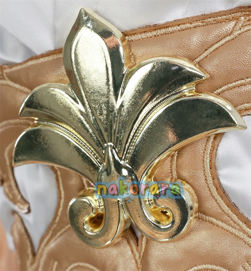 Nakorara 崩壊:スターレイル アグライア ワンピース 黄金裔 オンパロス/オクヘイマ コスチューム 衣装 金属パーツ