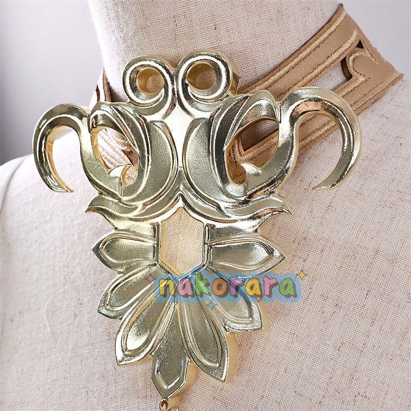 Nakorara 崩壊:スターレイル アグライア ワンピース 黄金裔 オンパロス/オクヘイマ コスチューム 衣装 金属パーツ