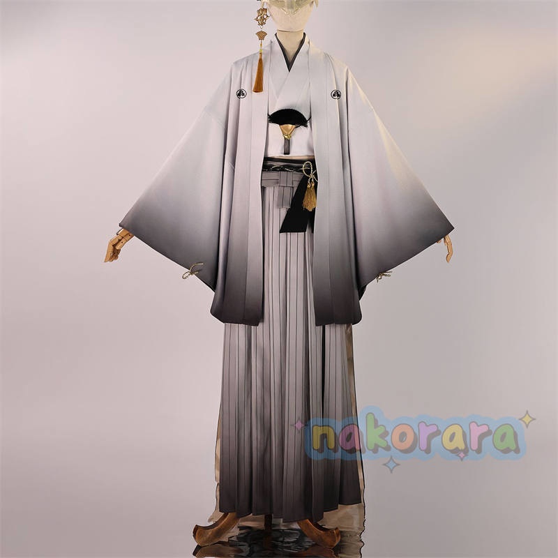 Nakorara　サイレントヒルf 　常喜 寿幸　和服　コスプレ衣装　イヤリング付き　3d樹脂パーツ　イベント　狐面の男 SILENT HILL&nbsp;f　コスチューム　ハロウィン