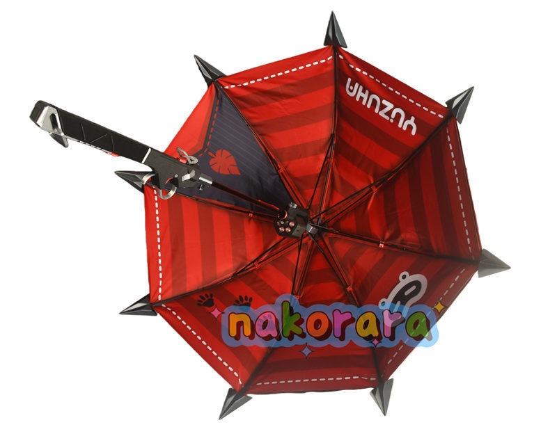 Nakorara ゼンレスゾーンゼロ 怪啖屋 浮波柚葉 傘 コスプレ道具 Ukinami Yuzuha PLA/ABS製・展開130cm イベント