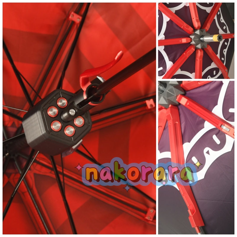 Nakorara ゼンレスゾーンゼロ 怪啖屋 浮波柚葉 傘 コスプレ道具 Ukinami Yuzuha PLA/ABS製・展開130cm イベント