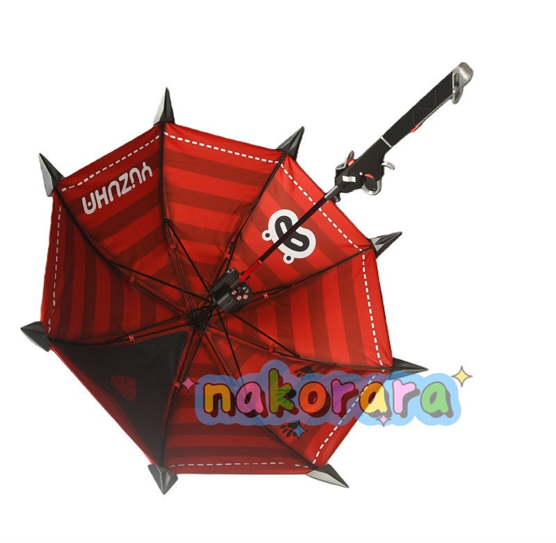 Nakorara ゼンレスゾーンゼロ 怪啖屋 浮波柚葉 傘 コスプレ道具 Ukinami Yuzuha PLA/ABS製・展開130cm イベント
