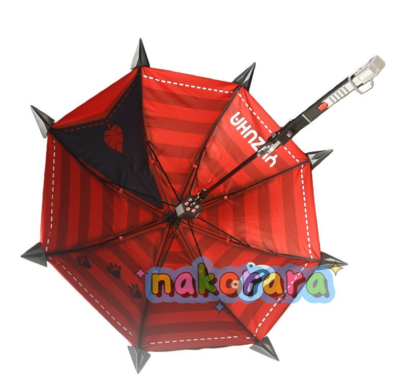 Nakorara ゼンレスゾーンゼロ 怪啖屋 浮波柚葉 傘 コスプレ道具 Ukinami Yuzuha PLA/ABS製・展開130cm イベント