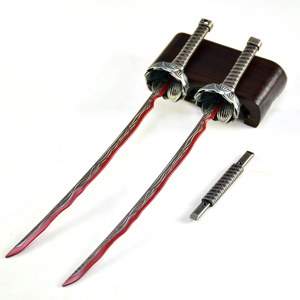 Nakorara　エルデンリング　エレオノーラの双薙刀　ミニ武器　ミニチュア　48㎝　98g　ダイキャスト製　工芸品　武器モデル　萌えグッズ