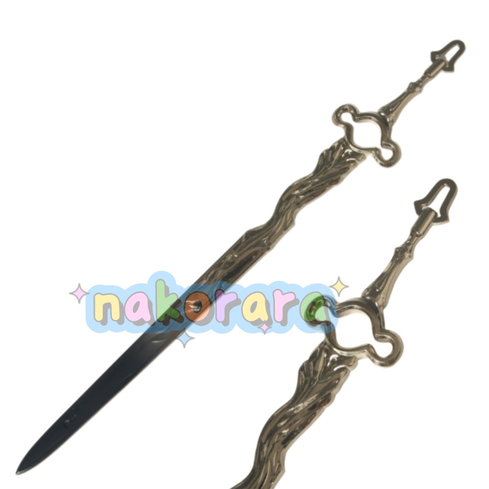 Nakorara　ゼンゼロ 葉瞬光 青溟剣　モチーフ武器　コスプレ道具　アクセサリー　ミニチュア　22㎝ようしゅんこう ゼンレスゾーンゼロ