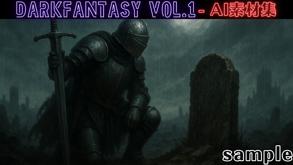 DARKFANTASY Vol.1 - AI素材集