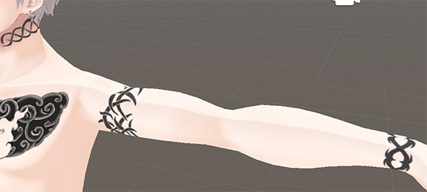 トライバル風タトゥー3種セット_No2