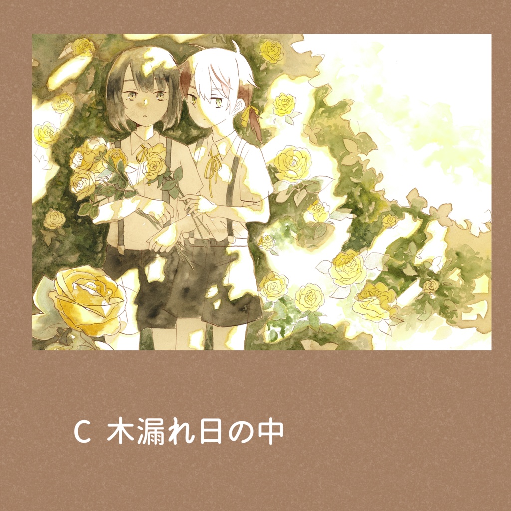 ポストカード(全6種 バラ/セット)