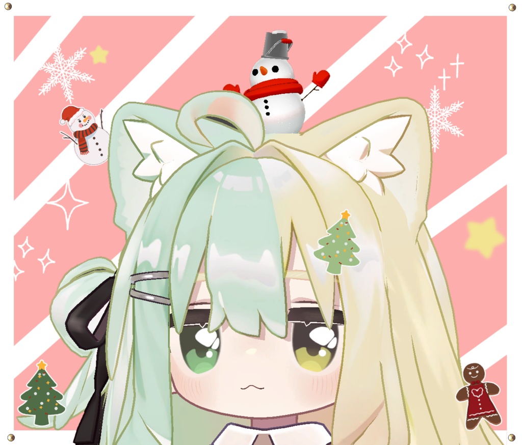 頭上の雪だるま【MA対応】