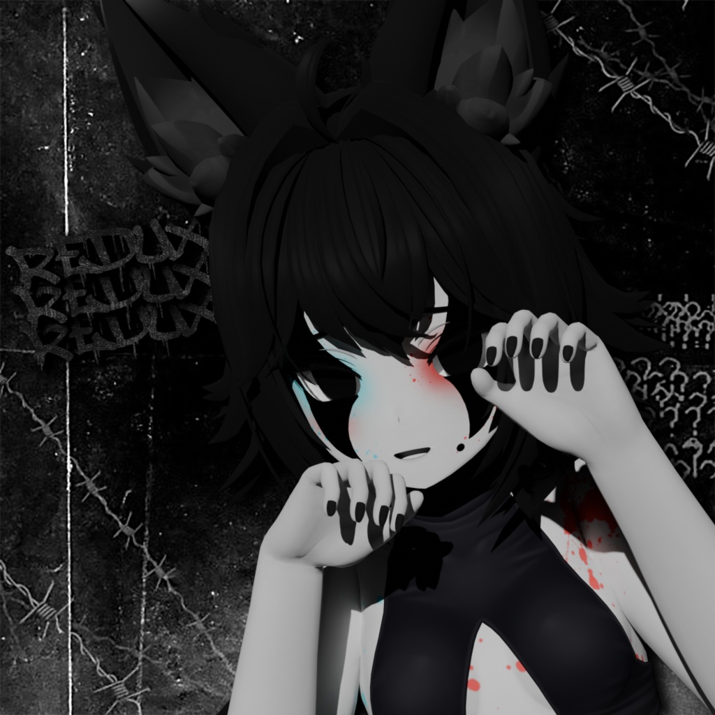 ( Rindo ) Clown Makeup + Body / ピエロメイク