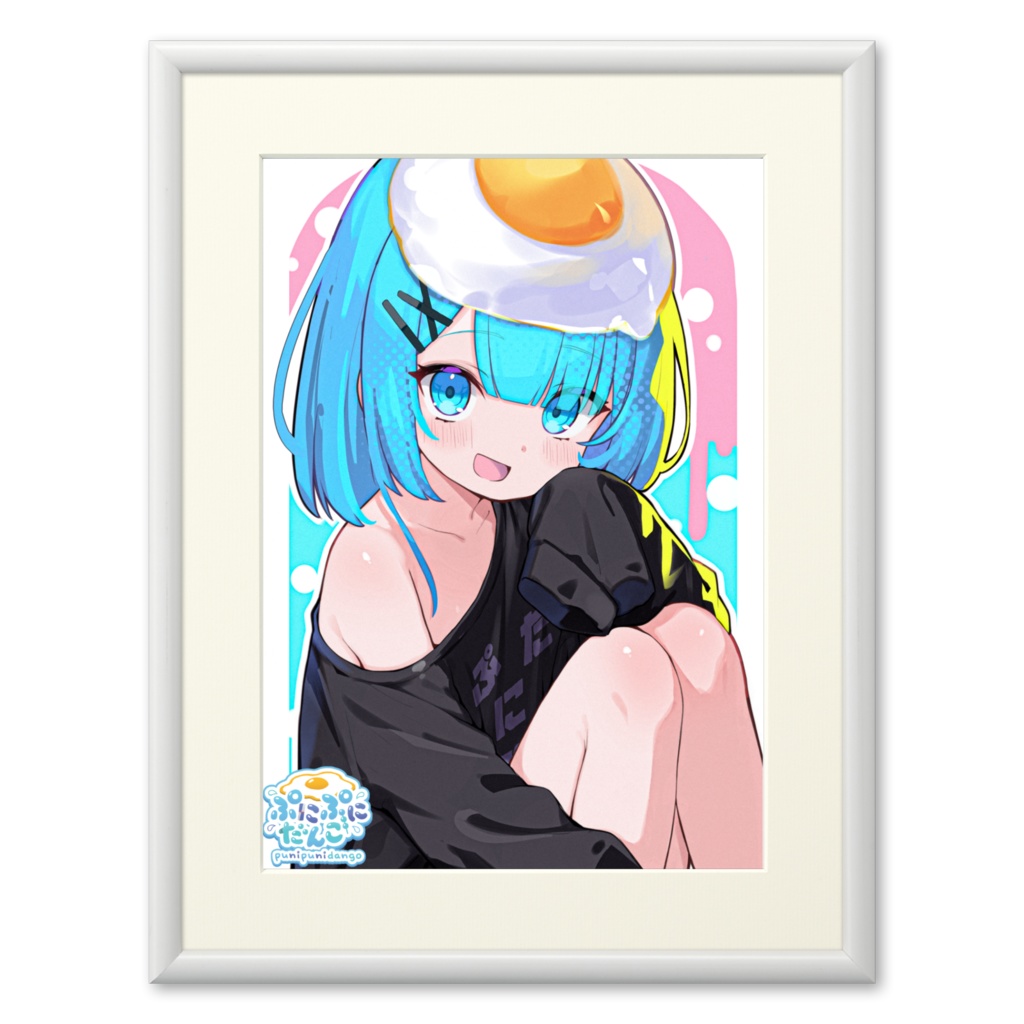 【800人記念】ぷにの複製画(プリモアート)
