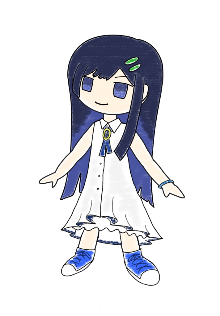 双葉湊音 クレヨン立ち絵