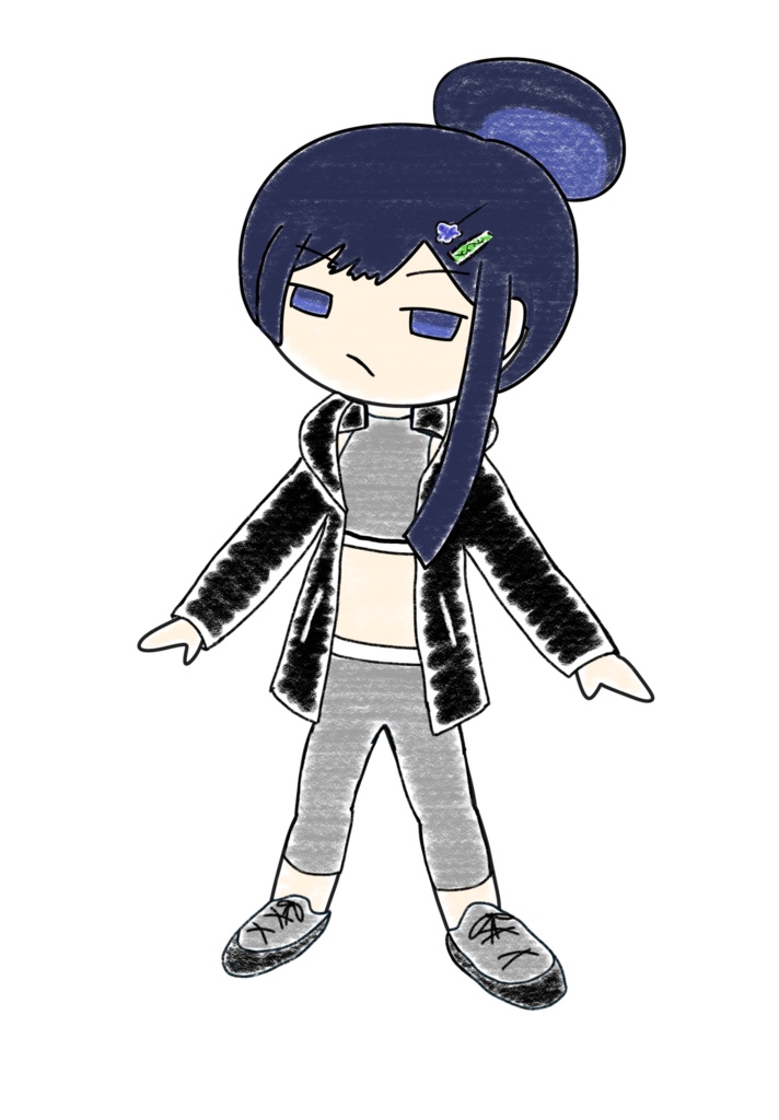 双葉湊音 クレヨン立ち絵ver4.1