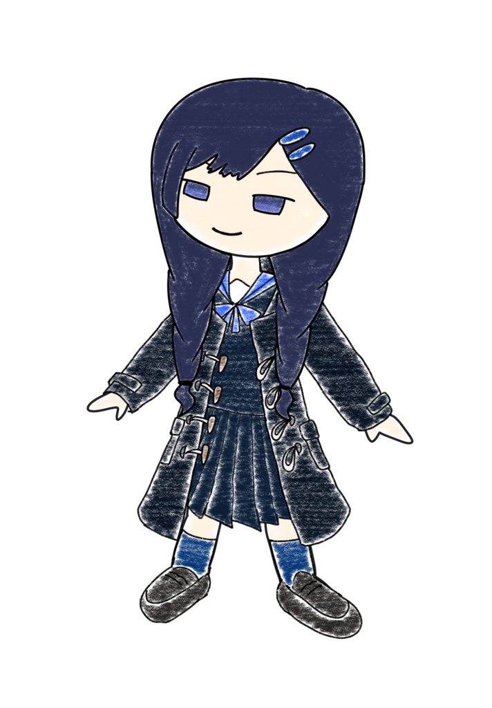 双葉湊音 クレヨン立ち絵