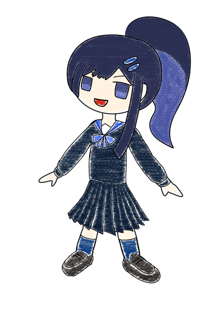 双葉湊音 クレヨン立ち絵