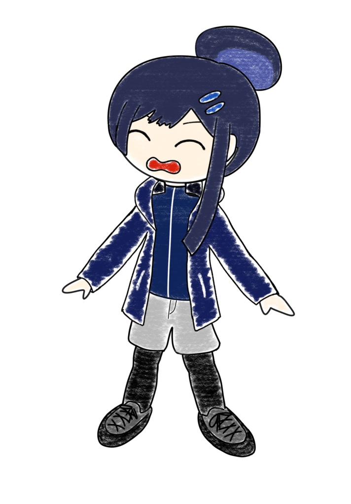 双葉湊音 クレヨン立ち絵