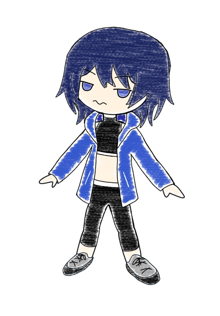 すずきつづみ クレヨン立ち絵ver4.1