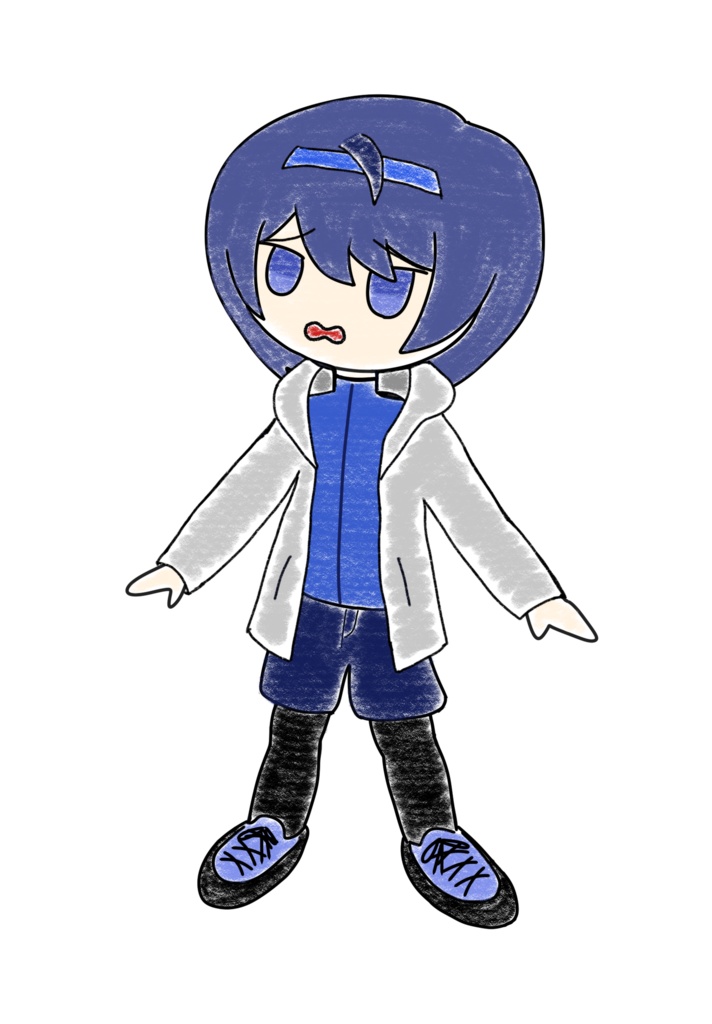 すずきつづみ クレヨン立ち絵ver4.1