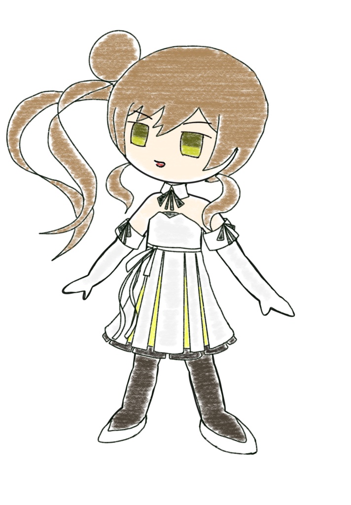 さとうささら クレヨン立ち絵ver4.1