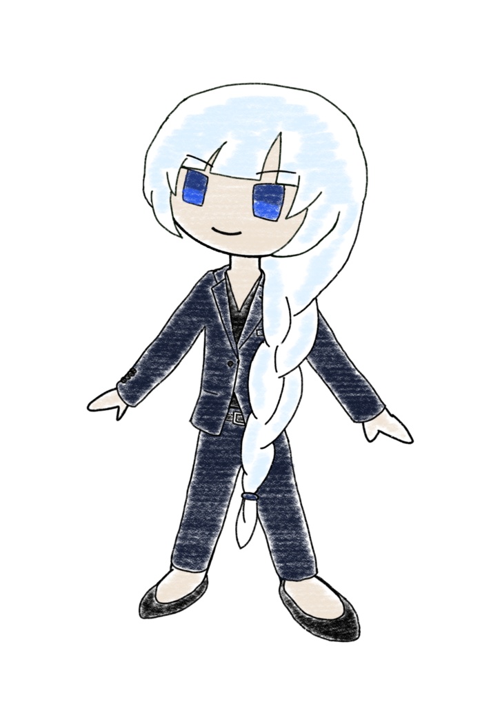 ホワイトカル クレヨン立ち絵