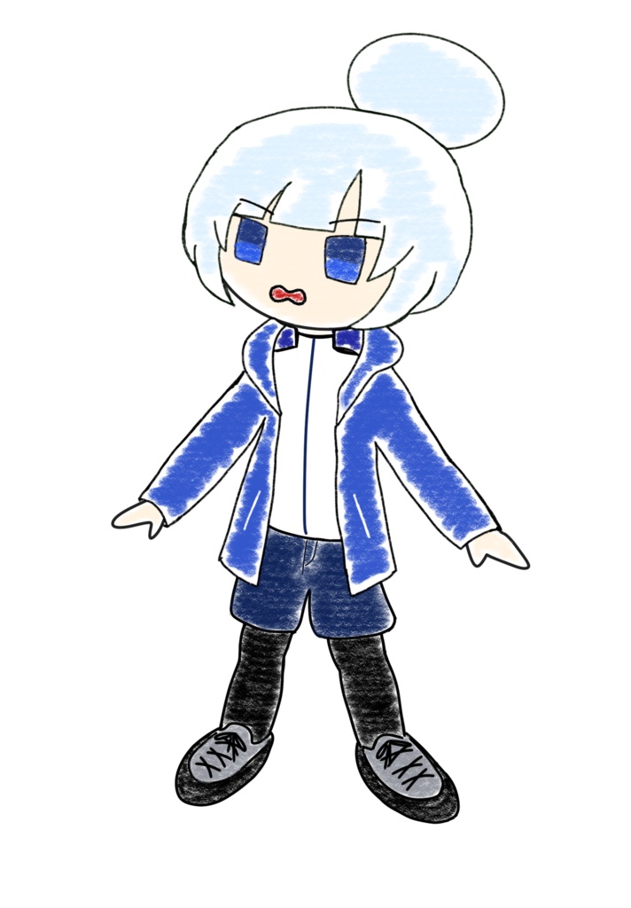 ホワイトカル クレヨン立ち絵ver4.1