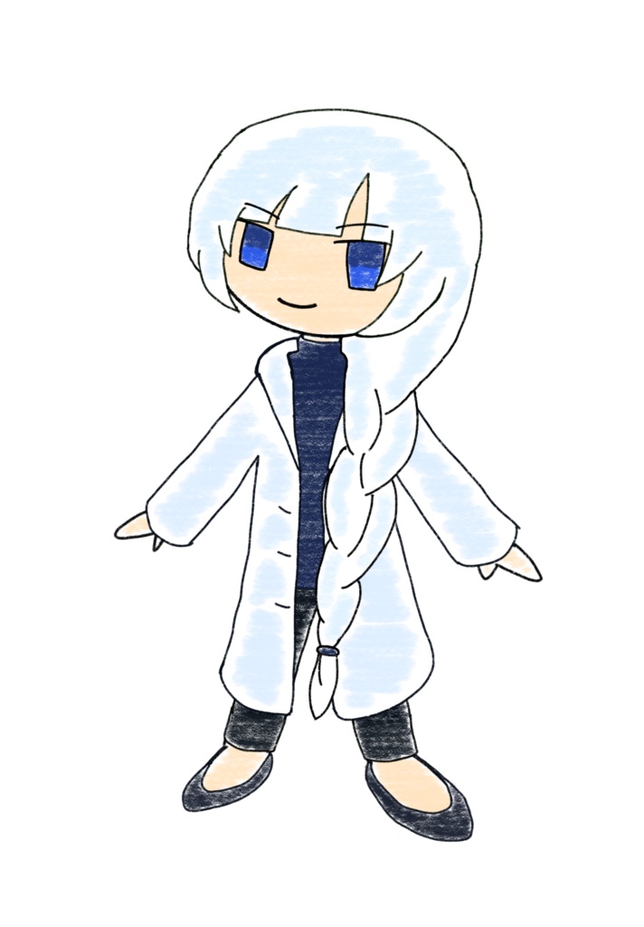 ホワイトカル クレヨン立ち絵