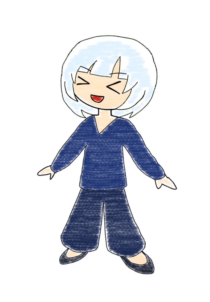 ホワイトカル クレヨン立ち絵