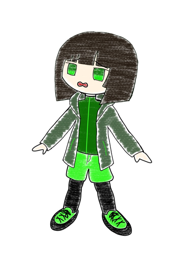 京町セイカ クレヨン立ち絵ver4.1