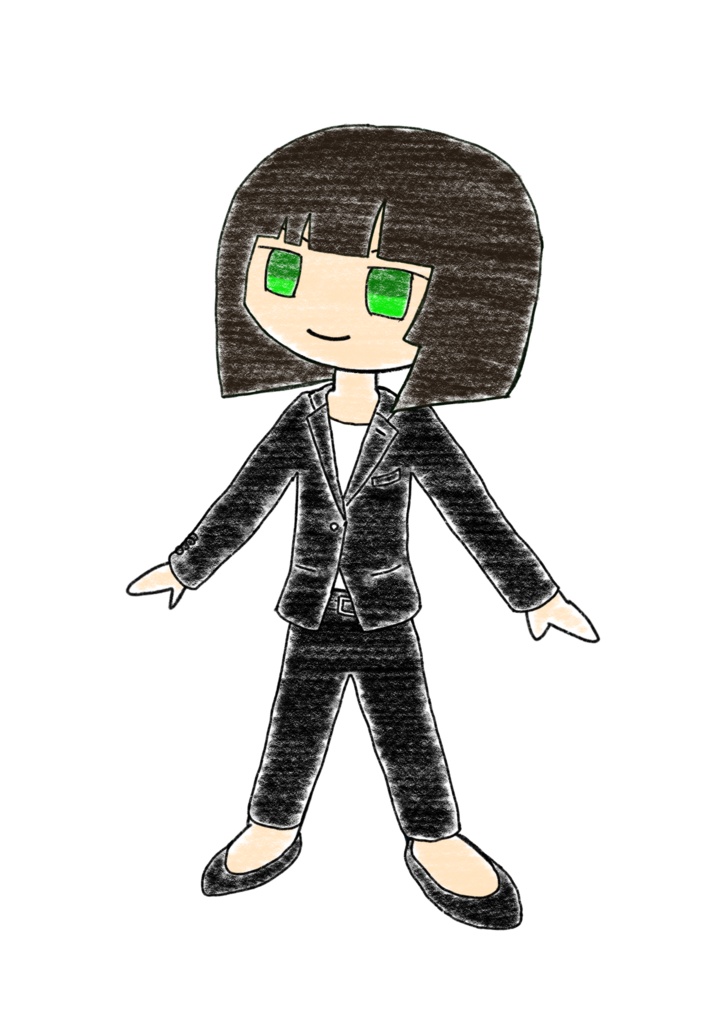 京町セイカ クレヨン立ち絵