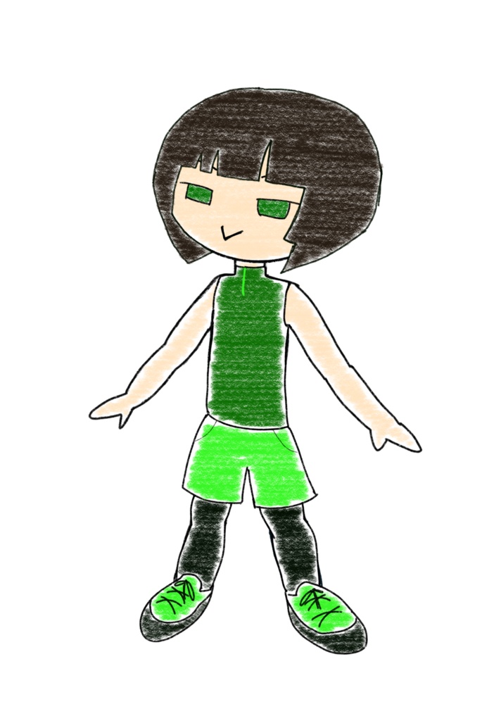 京町セイカ クレヨン立ち絵