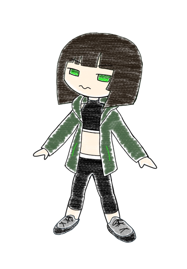 京町セイカ クレヨン立ち絵ver4.1