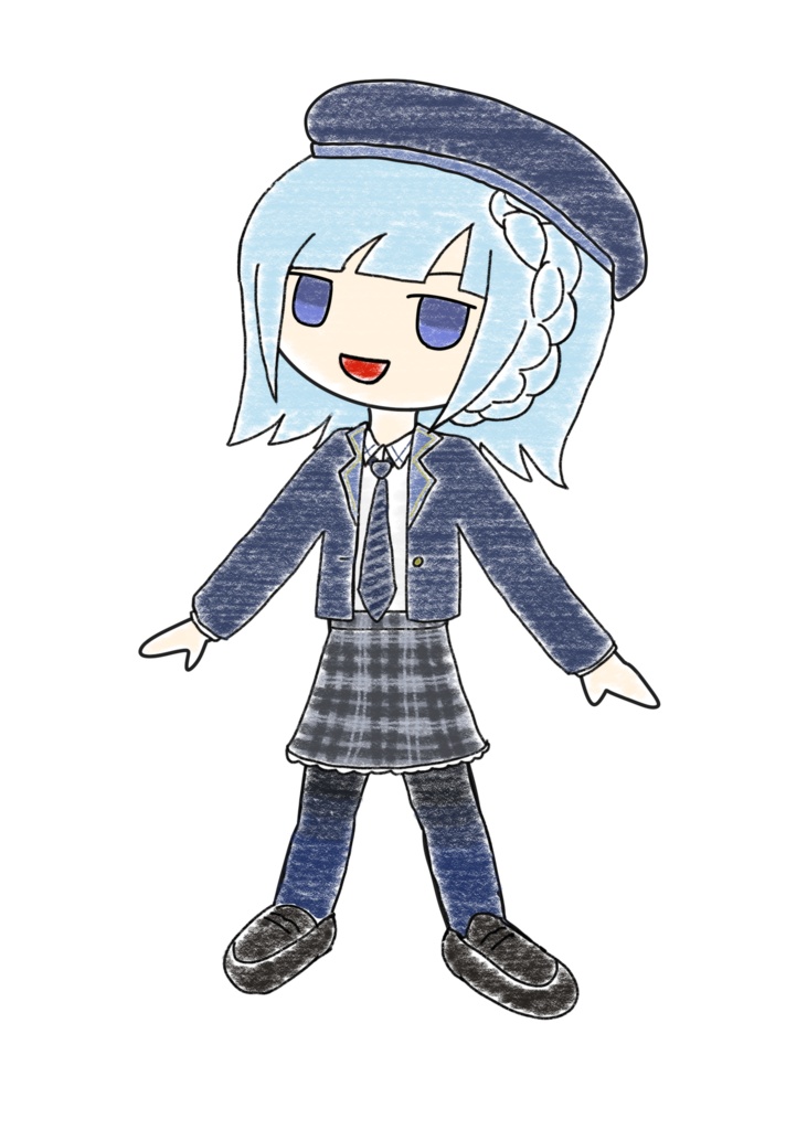 彩澄りりせ クレヨン立ち絵