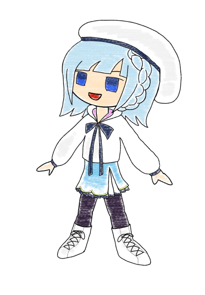 彩澄りりせ クレヨン立ち絵