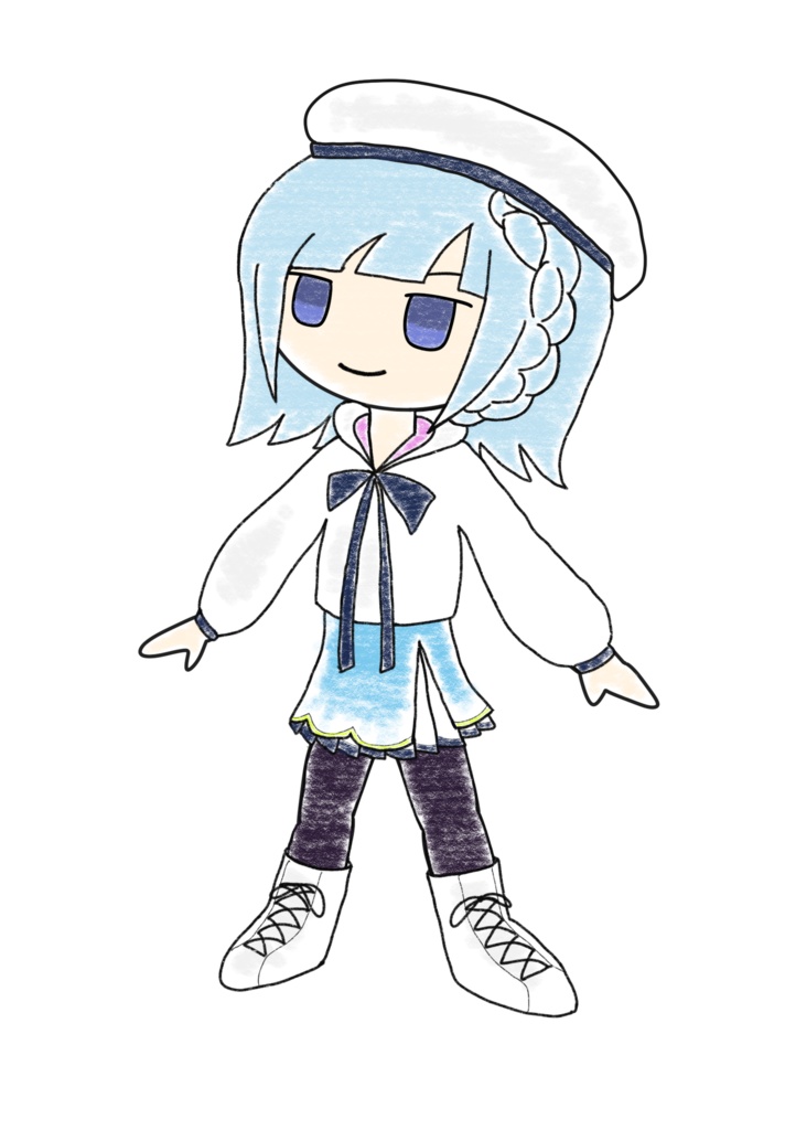 彩澄りりせ クレヨン立ち絵