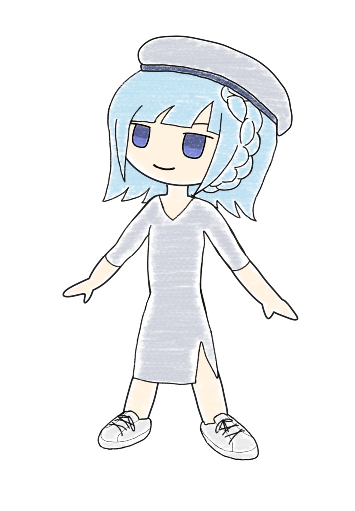 彩澄りりせ クレヨン立ち絵