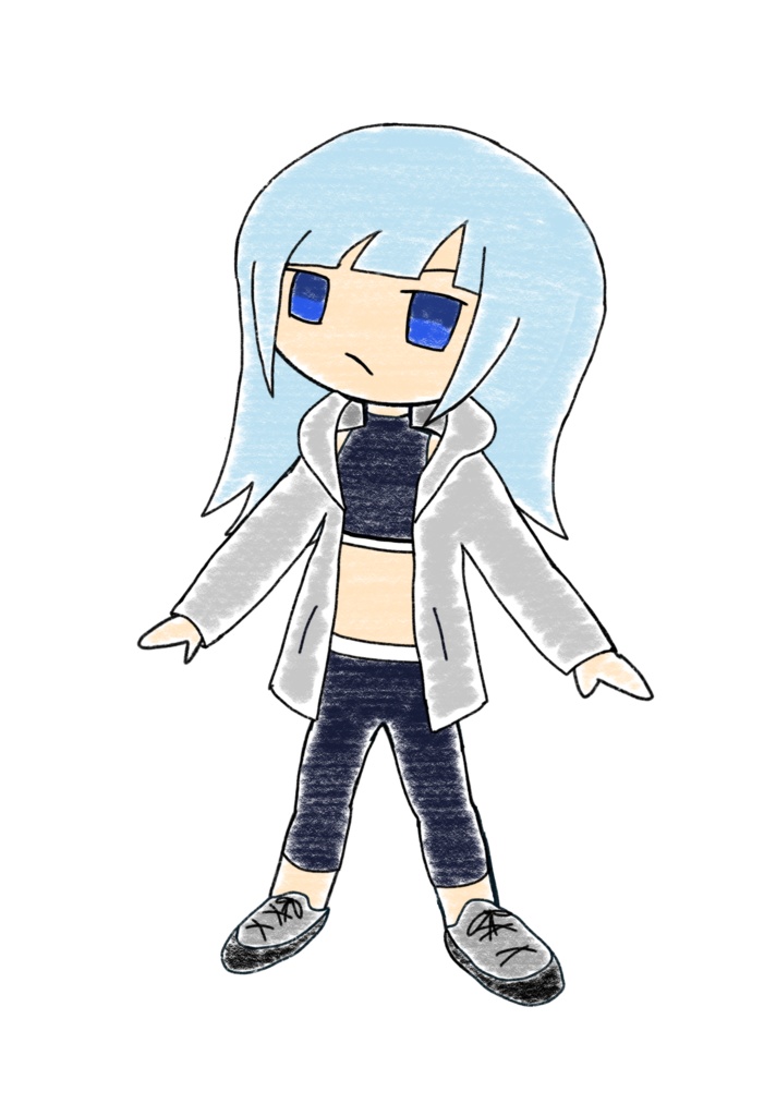 彩澄りりせ クレヨン立ち絵