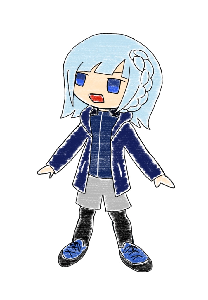 彩澄りりせ クレヨン立ち絵