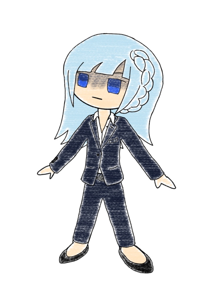 彩澄りりせ クレヨン立ち絵