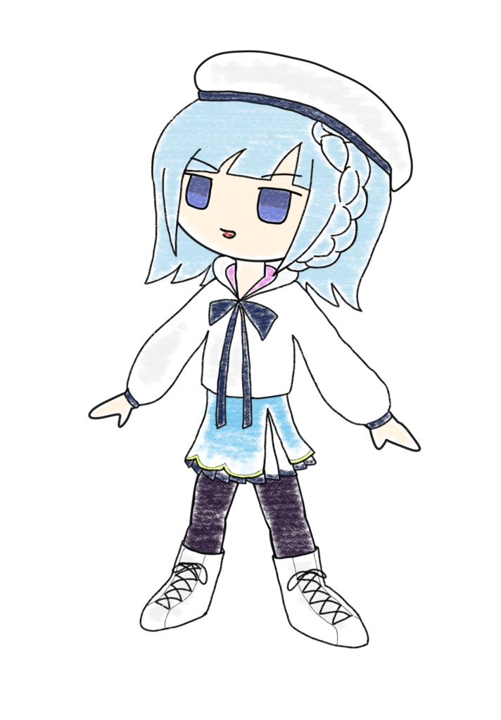 彩澄りりせ クレヨン立ち絵ver4.1