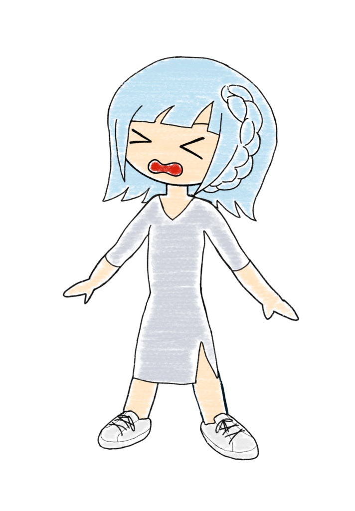 彩澄りりせ クレヨン立ち絵