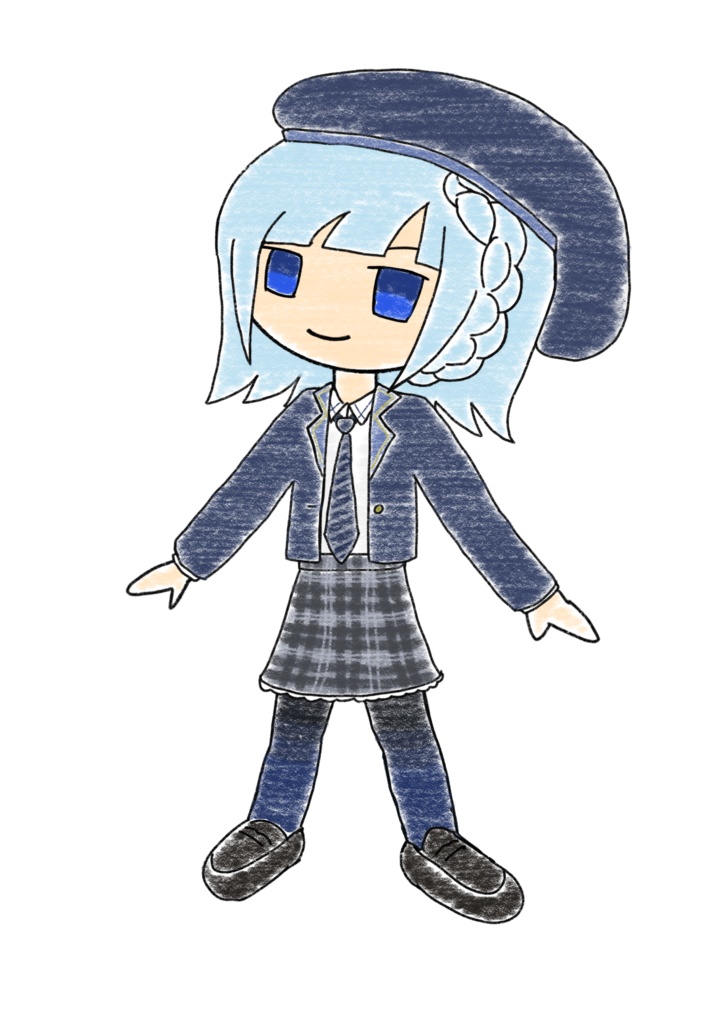 彩澄りりせ クレヨン立ち絵