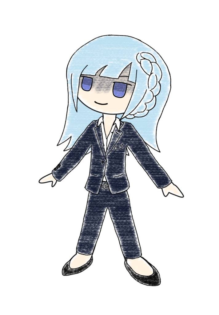 彩澄りりせ クレヨン立ち絵