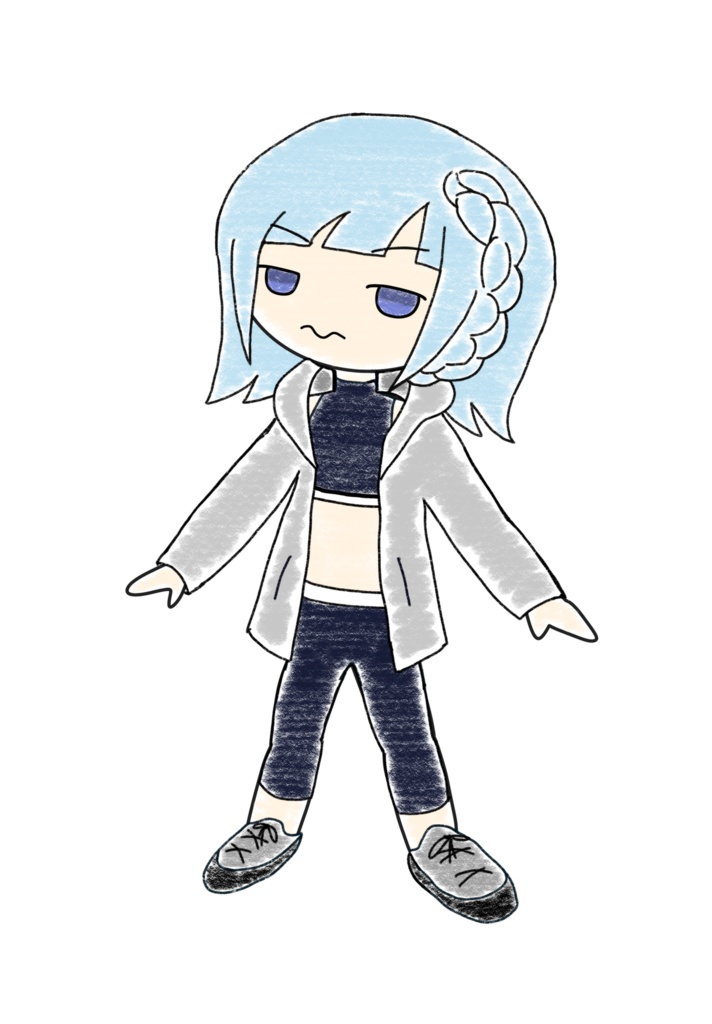 彩澄りりせ クレヨン立ち絵ver4.1