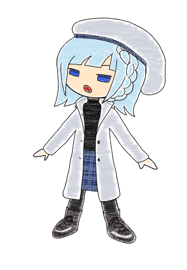 彩澄りりせ クレヨン立ち絵