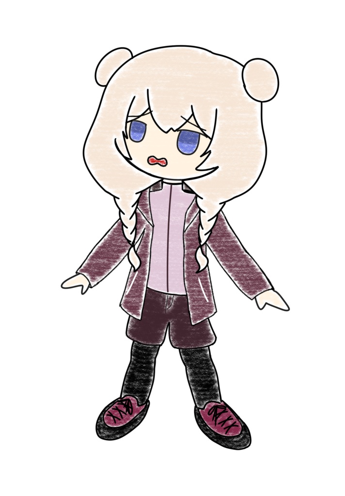 彩澄しゅお クレヨン立ち絵ver2.1