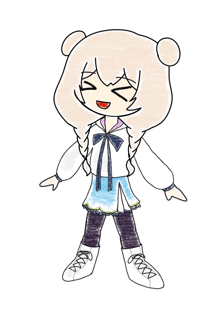 彩澄しゅお クレヨン立ち絵ver2.1