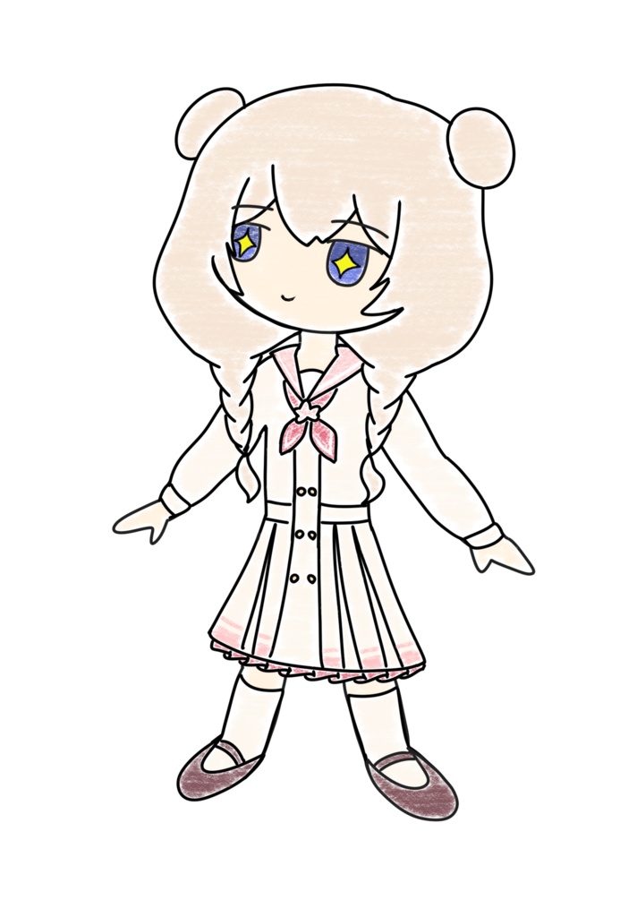 彩澄しゅお クレヨン立ち絵ver2.1