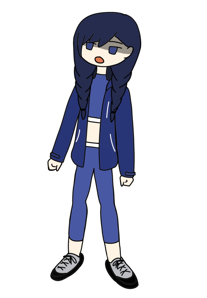 双葉湊音 アウトドアウェア立ち絵