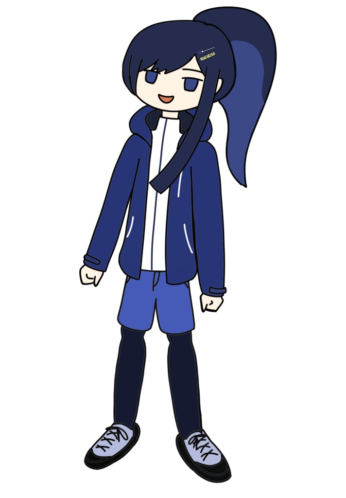 双葉湊音 アウトドアウェア立ち絵